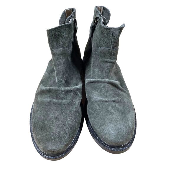 Kelsi Dagger Pine Latch Suede Leather Side Zip Ankle Bootie Women's Sz 5.5 NWOB - Picture 4 of 9